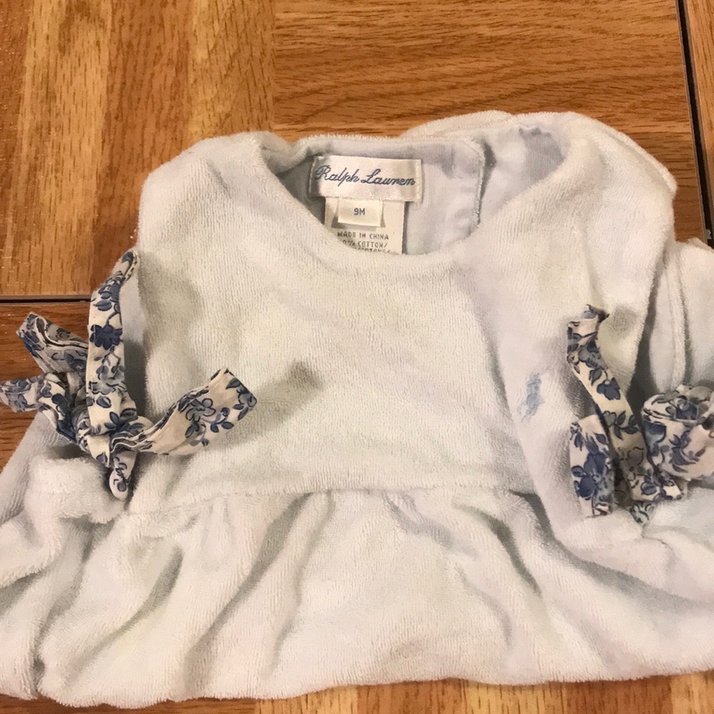 Ralph Lauren Terry Onesie 9 mo